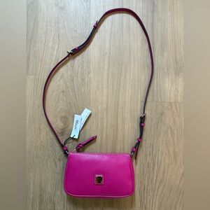 Elegant Pink Dooney and Burke Crossbody Bag